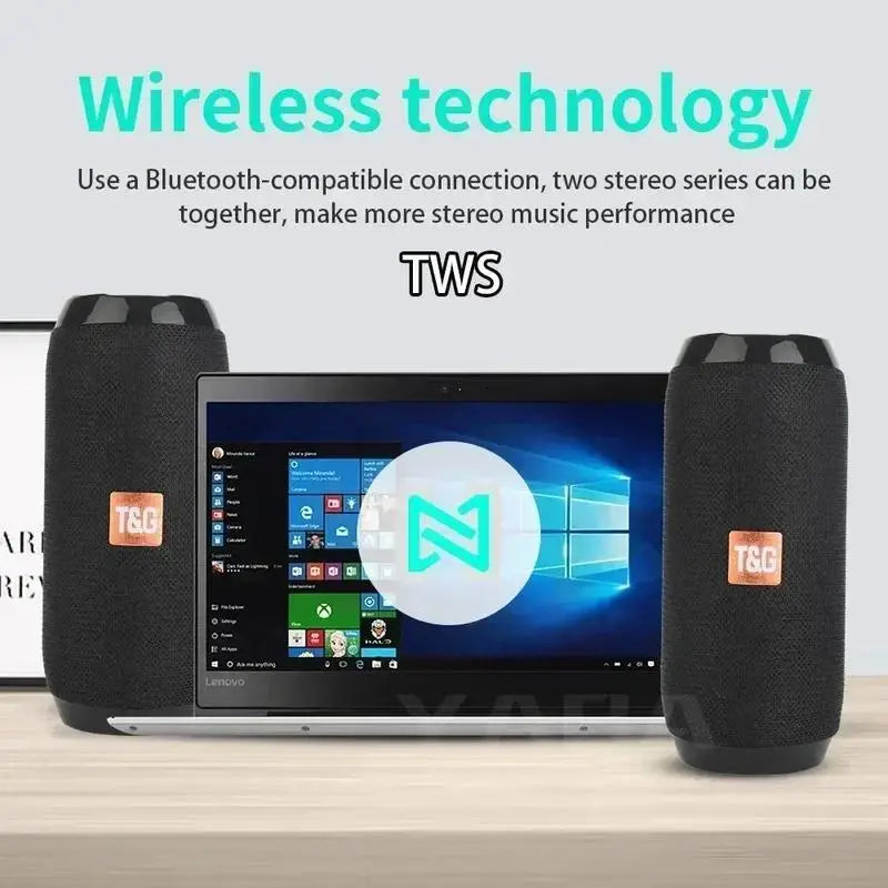 Portable Bluetooth Speaker IPX4 Waterproof Bluetooth Five Point Zero MP3 Player